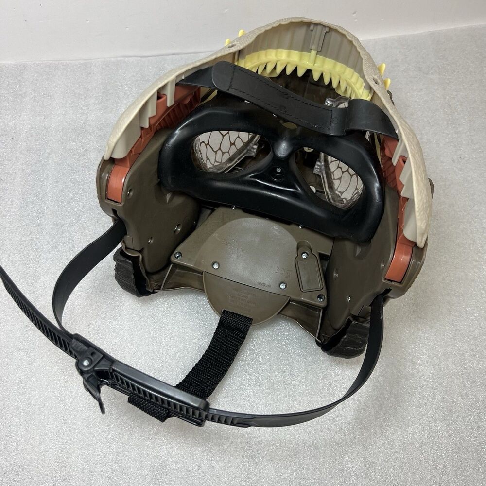 WORKS Jurassic World Tyrannosaurus Rex Chomp N Roar Dinosaur T Rex Mask Mattel - Picture 4 of 7
